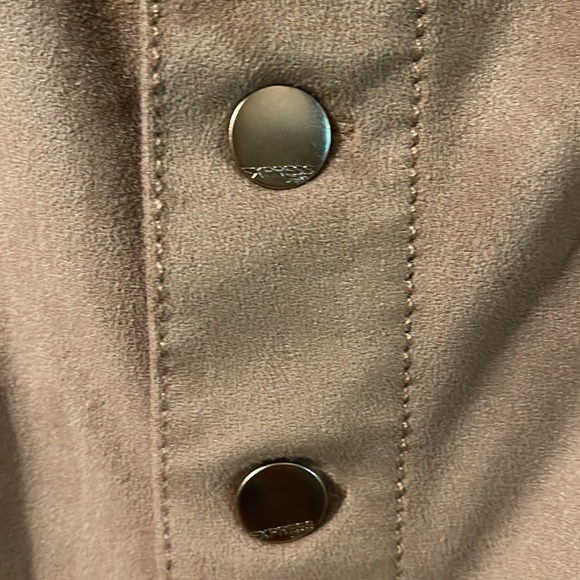 Express Jeans faux suede size six miniskirt - Picture 3 of 5